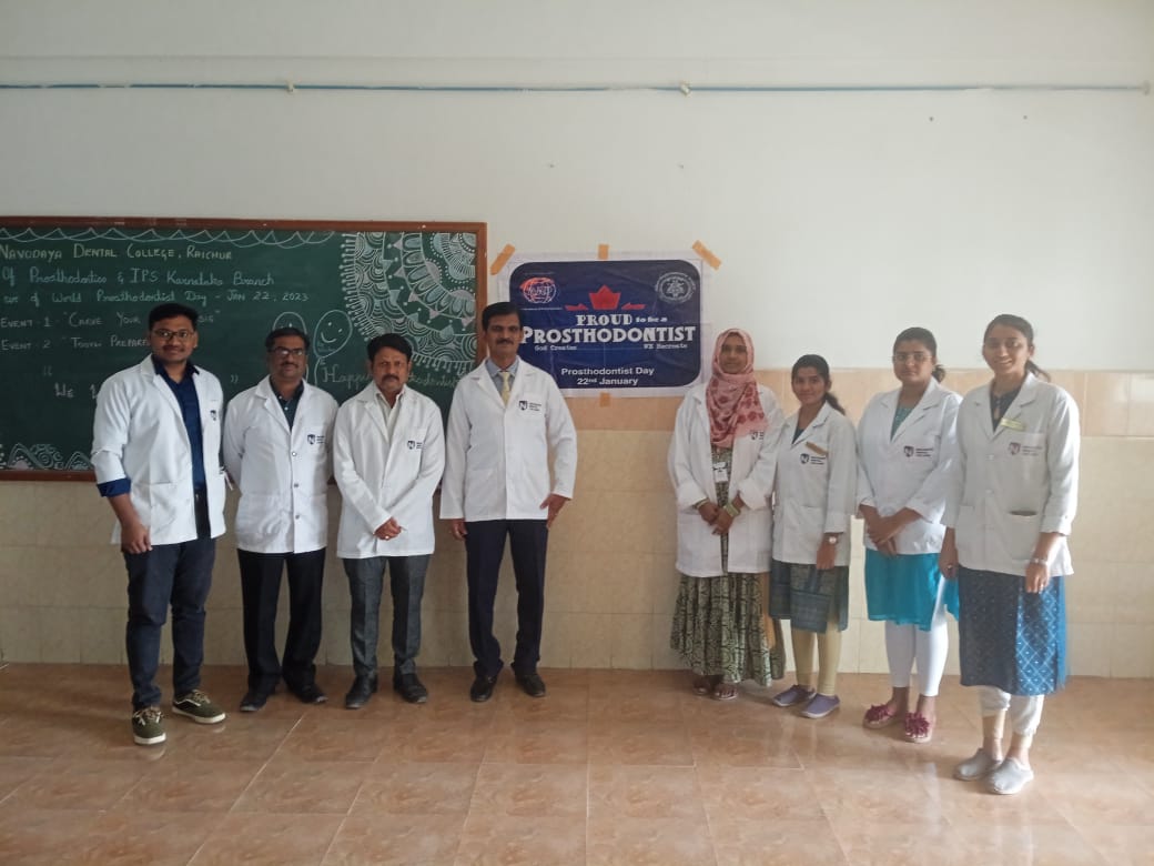 ‘’INTERNATIONAL PROSTHODONTIST DAY’’