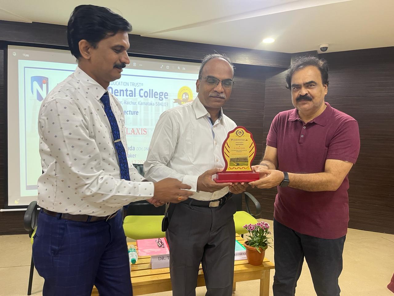 A Guest lecture was organised on 17th Feb 2024 under the Internal Quality Assurence Cell of NAAC Committee, NDC, on the subject of ANAPHYLAXIS