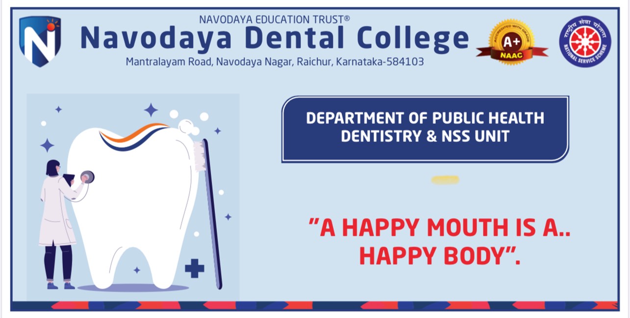 WORLD ORAL HEALTH DAY 2024