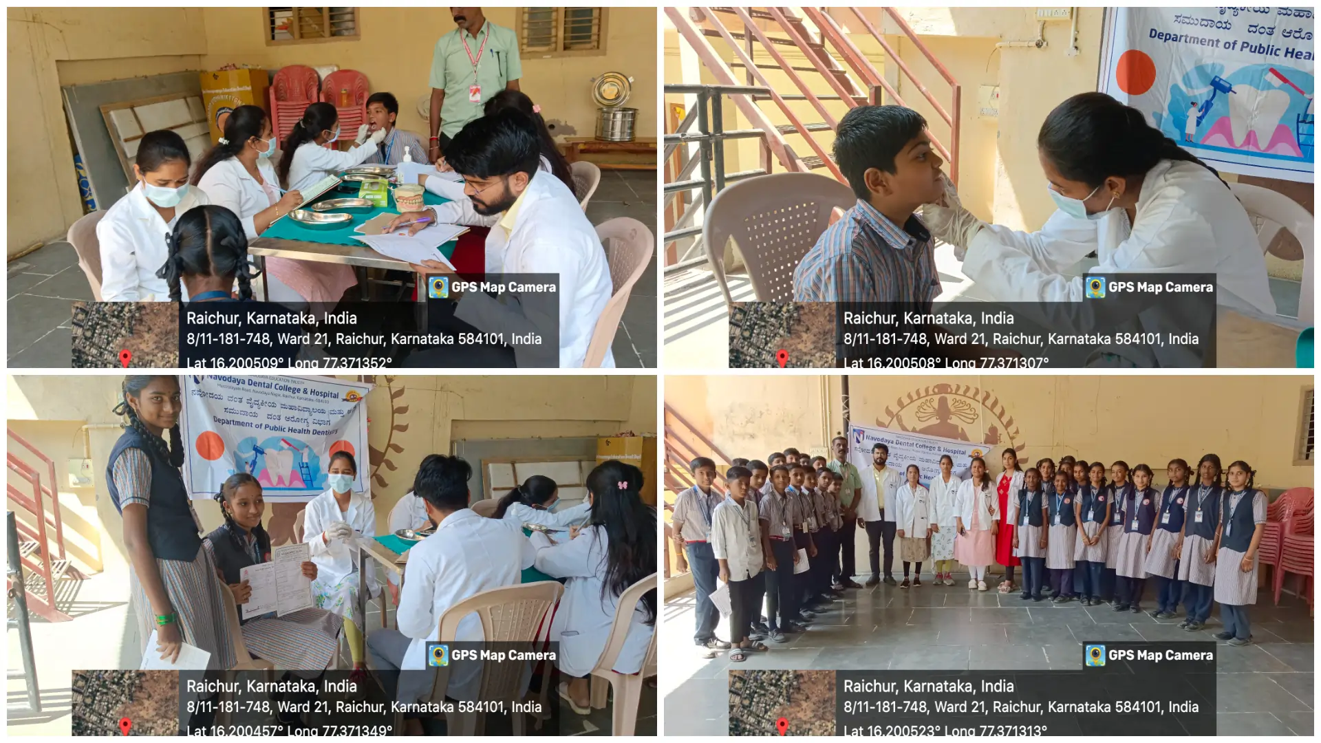 The camp was conducted on 25/02/2025 at Sharada Vidyanikethan school raichur