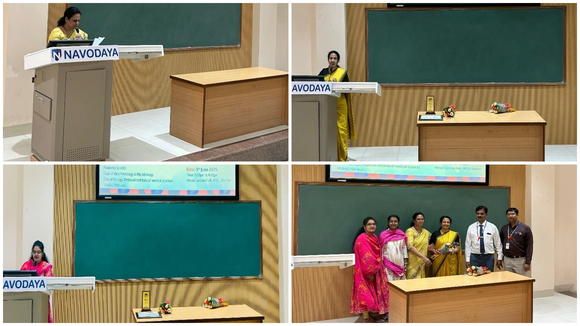 Guest Lecture 2025 by Dr. Nandini D B | Organized by Dept. of Oral Pathology, Navodaya Dental College, Raichur